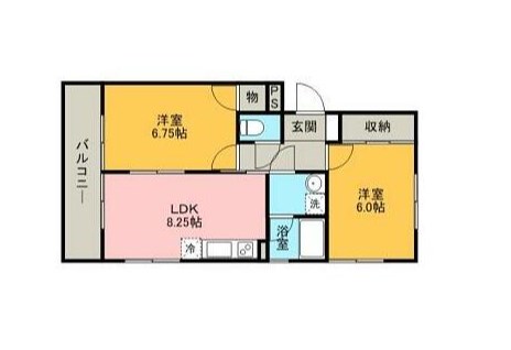 サンシティヒコタA-1  間取り図