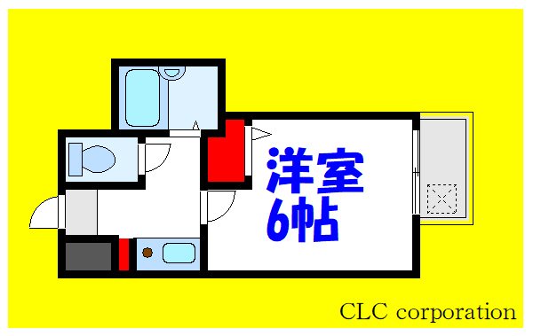 グリーンターフ南行徳 間取り図