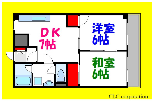 新海マンション 間取り図