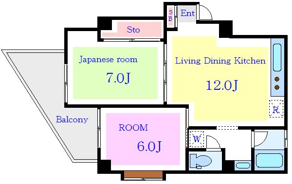 グリーンヒル文京  間取り図