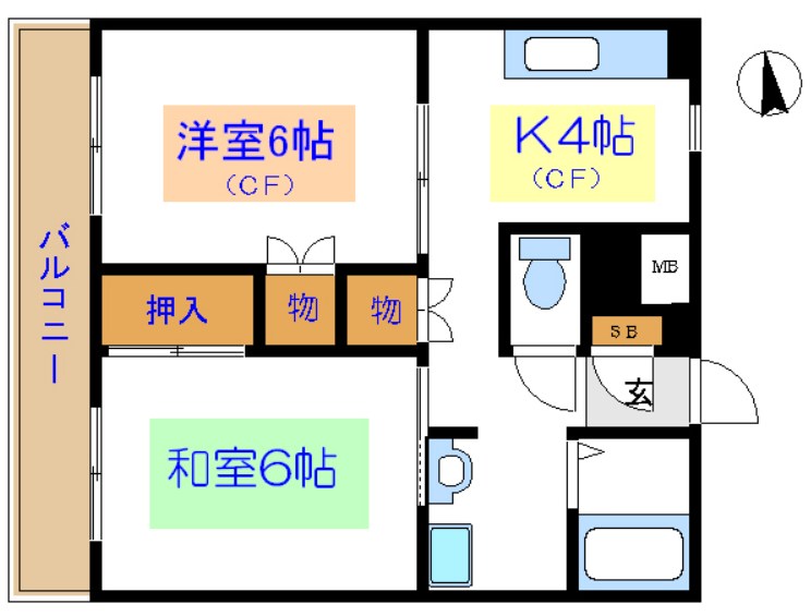 ビオ・トープ 間取り図