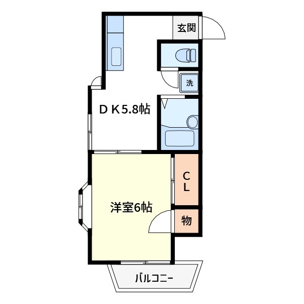 グランドールアイダＣ 間取り図