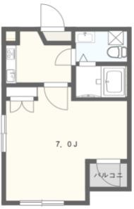 cave金町 間取り図