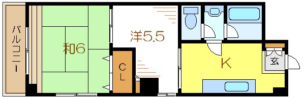 ハオスローレライ 間取り図