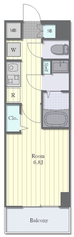 グランカーサ行徳 間取り図
