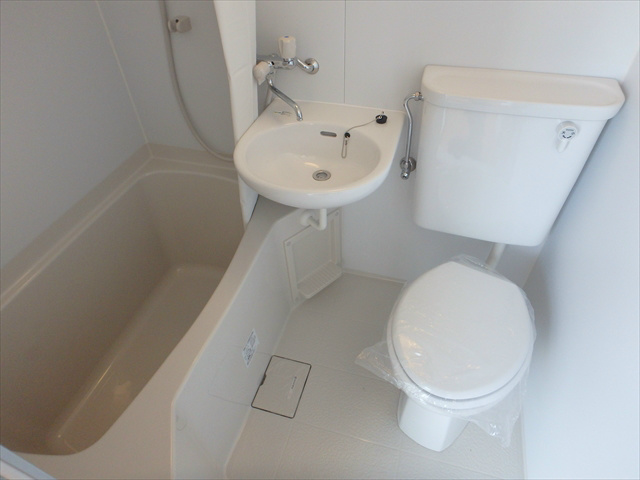 上中里コーポ  風呂画像