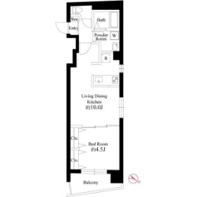 ルミナス西日暮里 間取り