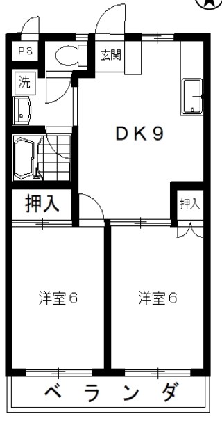 メゾンコダカ 間取り図