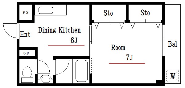 メゾン酒井 間取り図