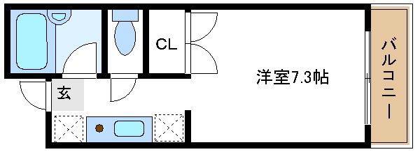 ウォンザハイムB棟 間取り