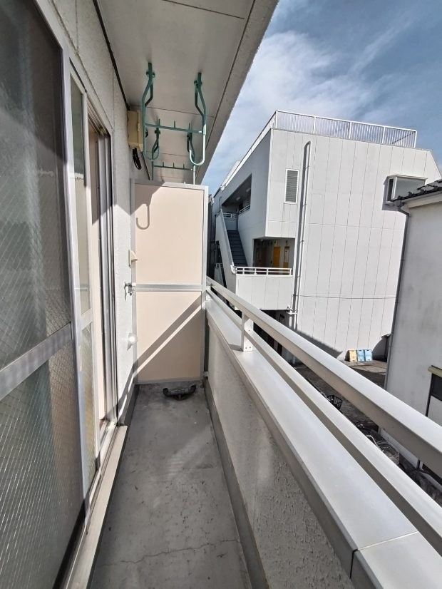 ウォンザハイムB棟 ベランダ