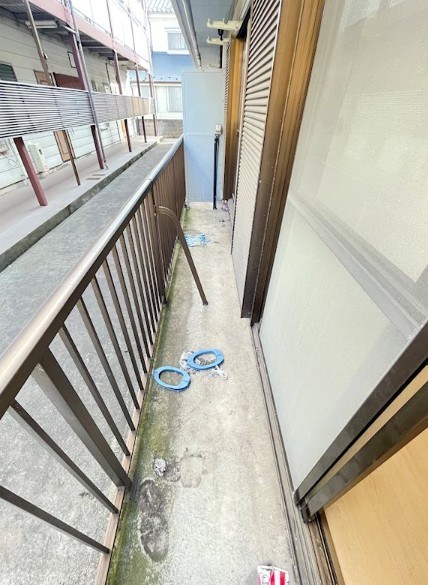 クレール加納B ベランダ