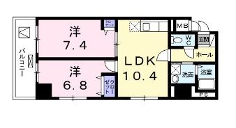 パルカーノ  間取り
