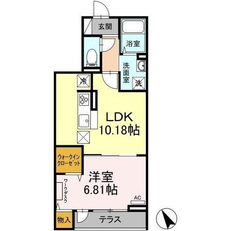 アンジュール新田 間取り