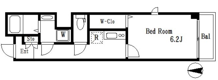 アネックス吾妻橋 間取り