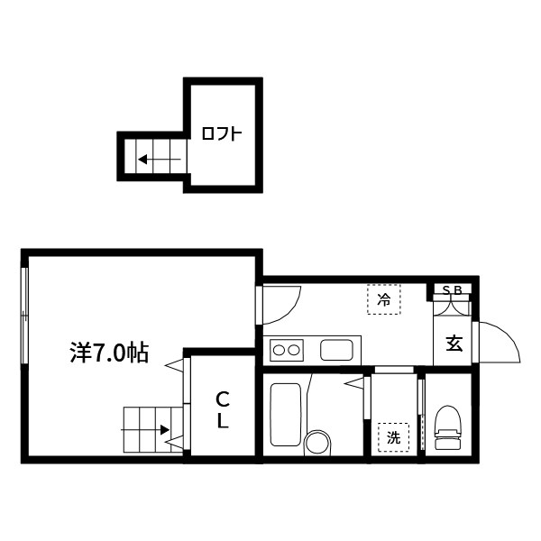 鈴木マンション 間取り図