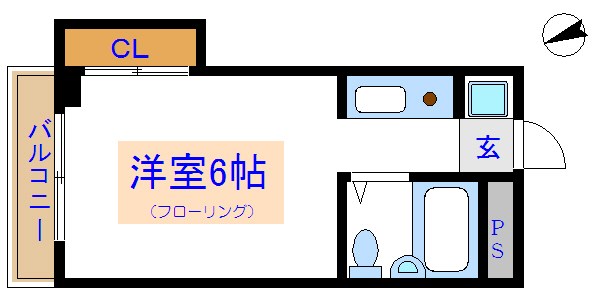 メゾンドプランタン 間取り図