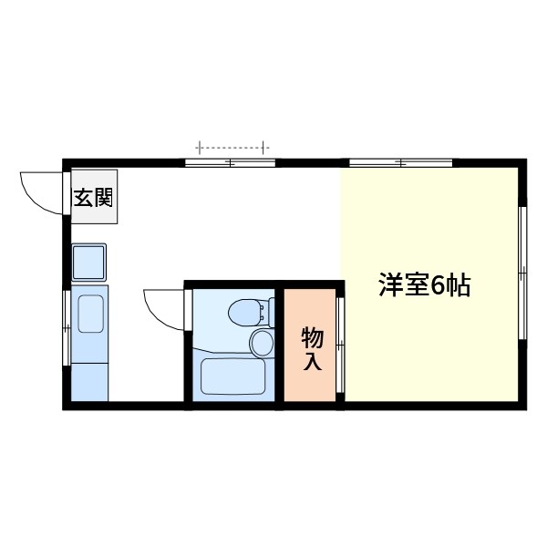 新井コーポ 間取り