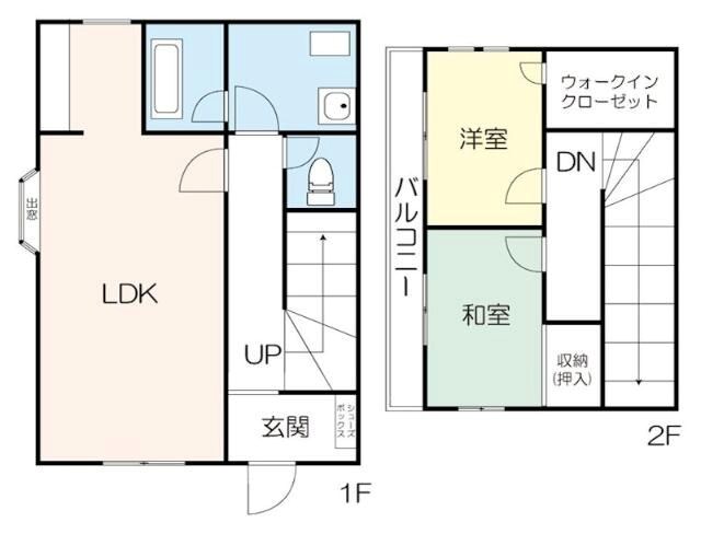 ジュネス 間取り図
