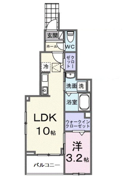 アン　ソレイユ 間取り図