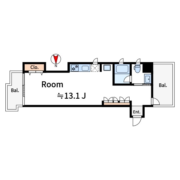 丸喜ビル 間取り図
