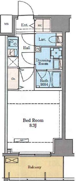 BluRock門前仲町 間取り