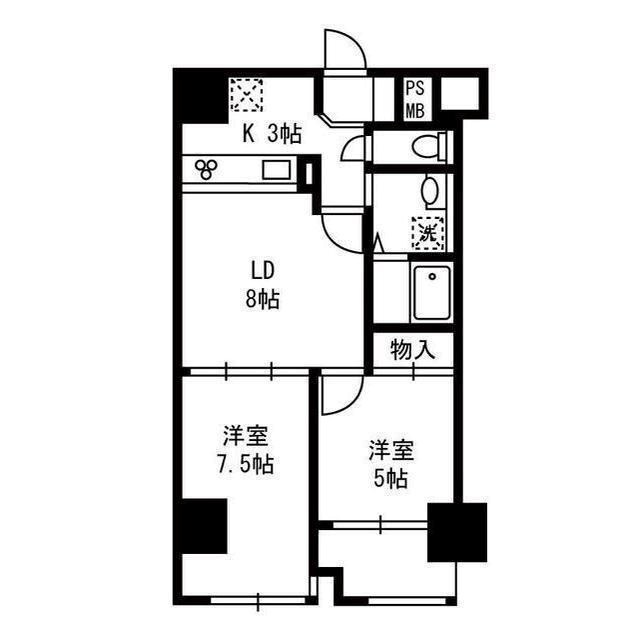 サンハイム清水 間取り