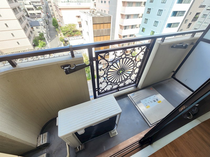 朝日蔵前プラザ ベランダ