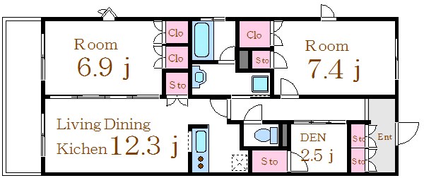 パークテラスイーリス  間取り図