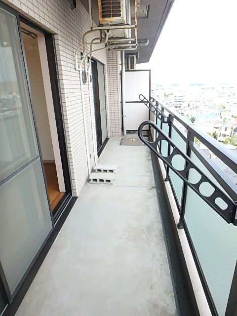 ルアンベル上庭 ベランダ