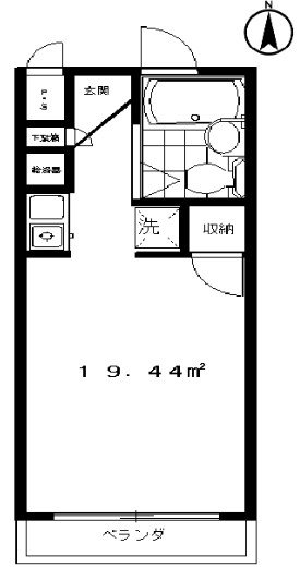 ラ・パイクス6112 間取り図