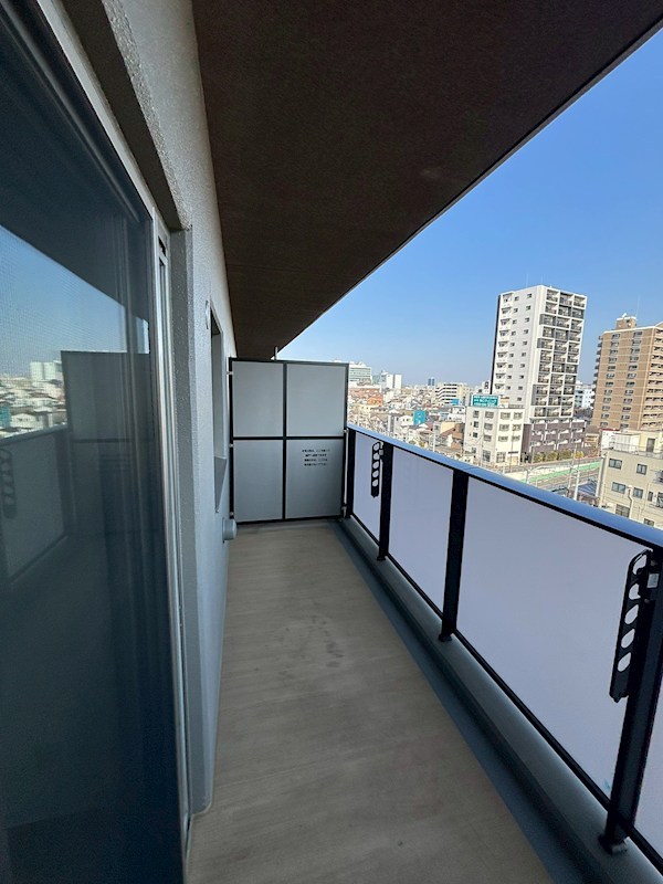 スカイグランデ千住 ベランダ