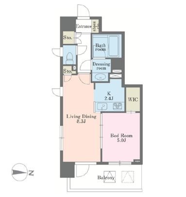 エクセレンシア駒込   間取り図