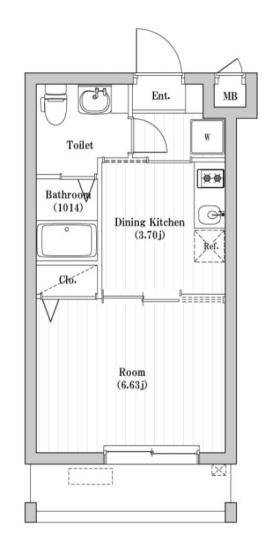 アーバンパーク六町 間取り