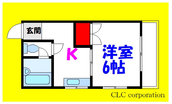 レジデンスユリ  間取り図