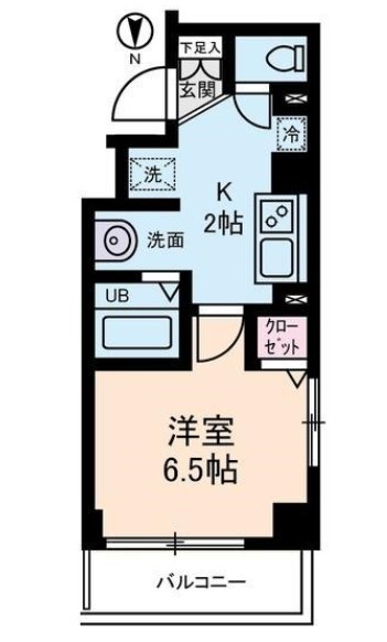 メゾンドロゼ  間取り