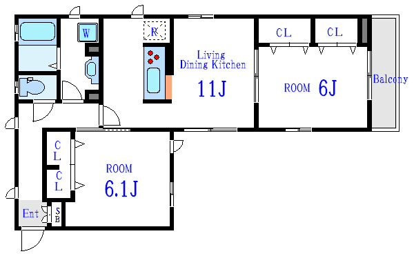 Villa Del Sol Ⅱ 間取り図