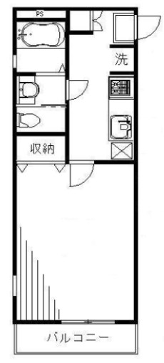 リリックコートアン・シャトー 間取り図