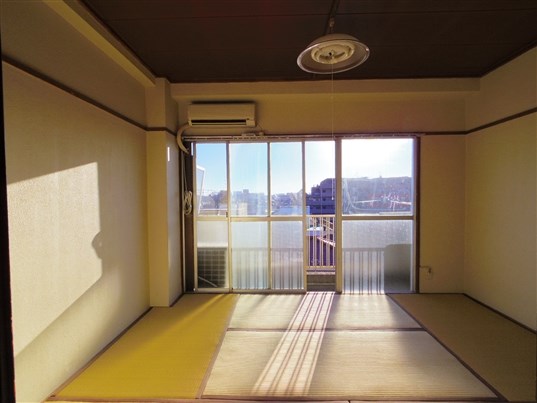 天王マンション リビング