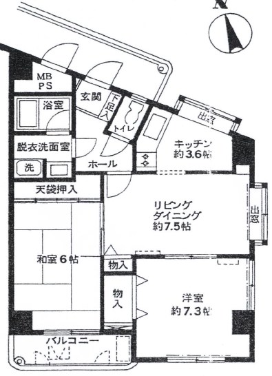 ベルシティオ町屋 間取り