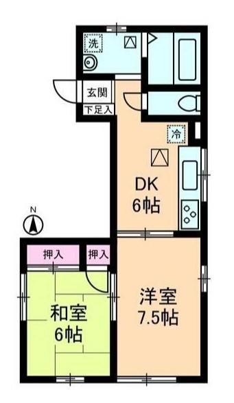 グレイシス王子A棟 間取り