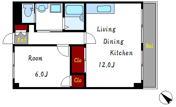 サンヨーマンション 間取り図