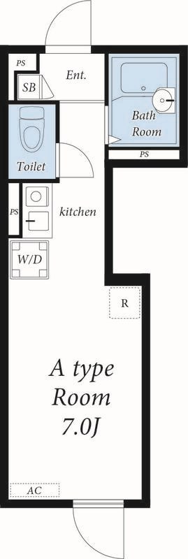 リブリ・ＭＩＭＵⅢ  間取り