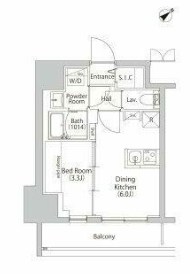 カパリリ小岩 間取り図