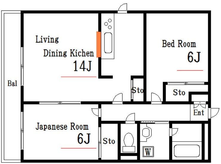 ルアンベル上庭 間取り図