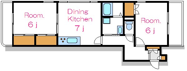 リバーコート 間取り図