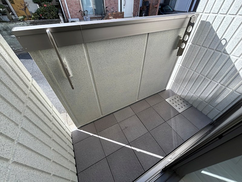 メゾンふじ ベランダ