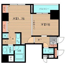 ＨＦ日本橋レジデンス  間取り