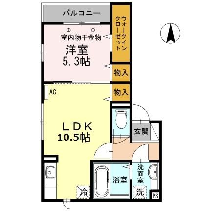 メープル・シャンテ  間取り