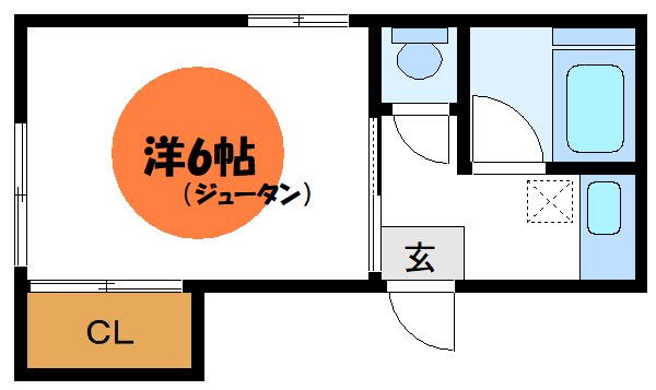 メイプルハウス  間取り図